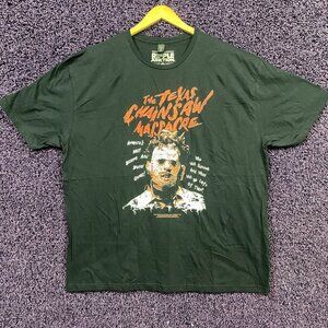 The Texas Chainsaw Massacre Leatherface Horror T-Shirt 2XL